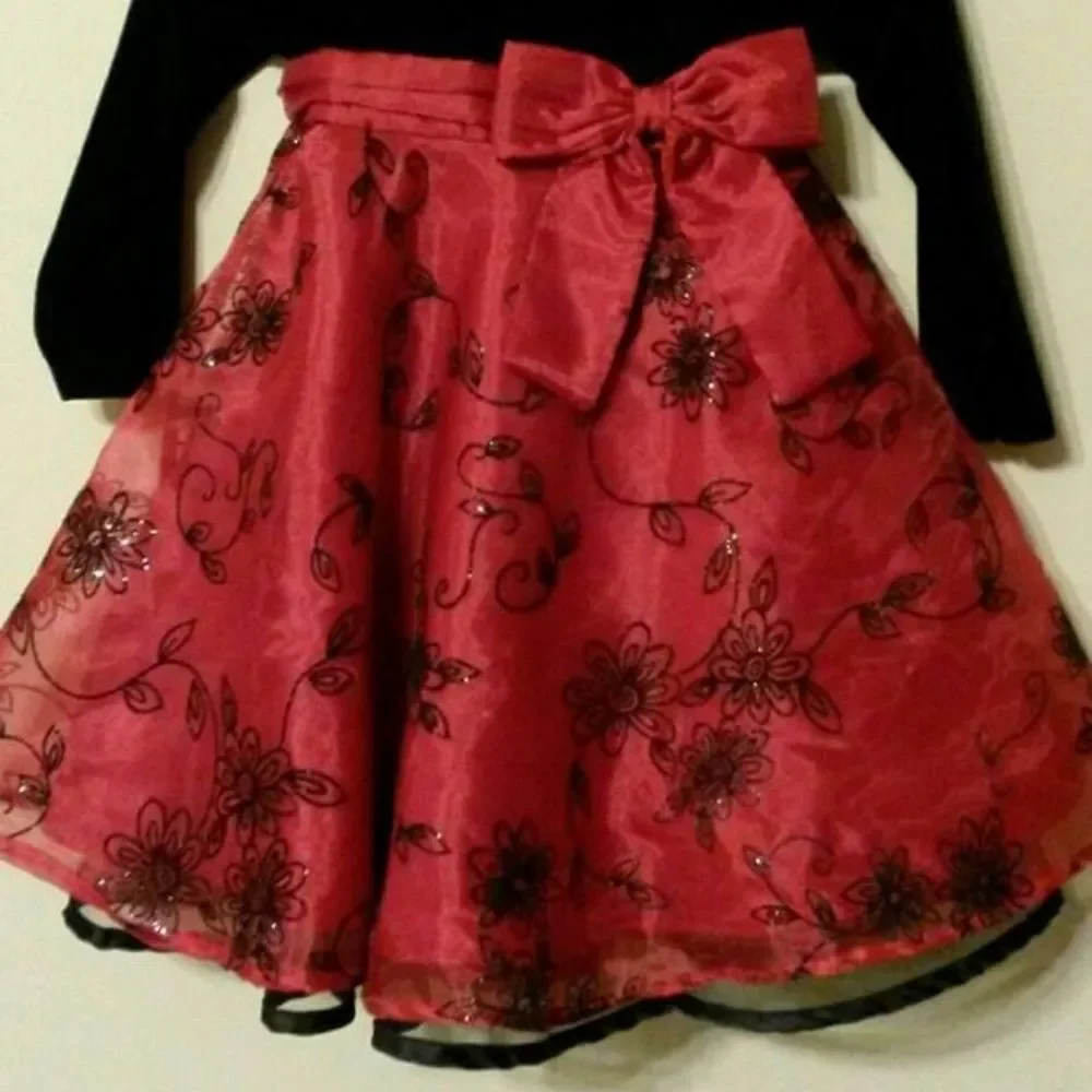 Sparkly Blueberi Boulevard Christmas Dress 24 M